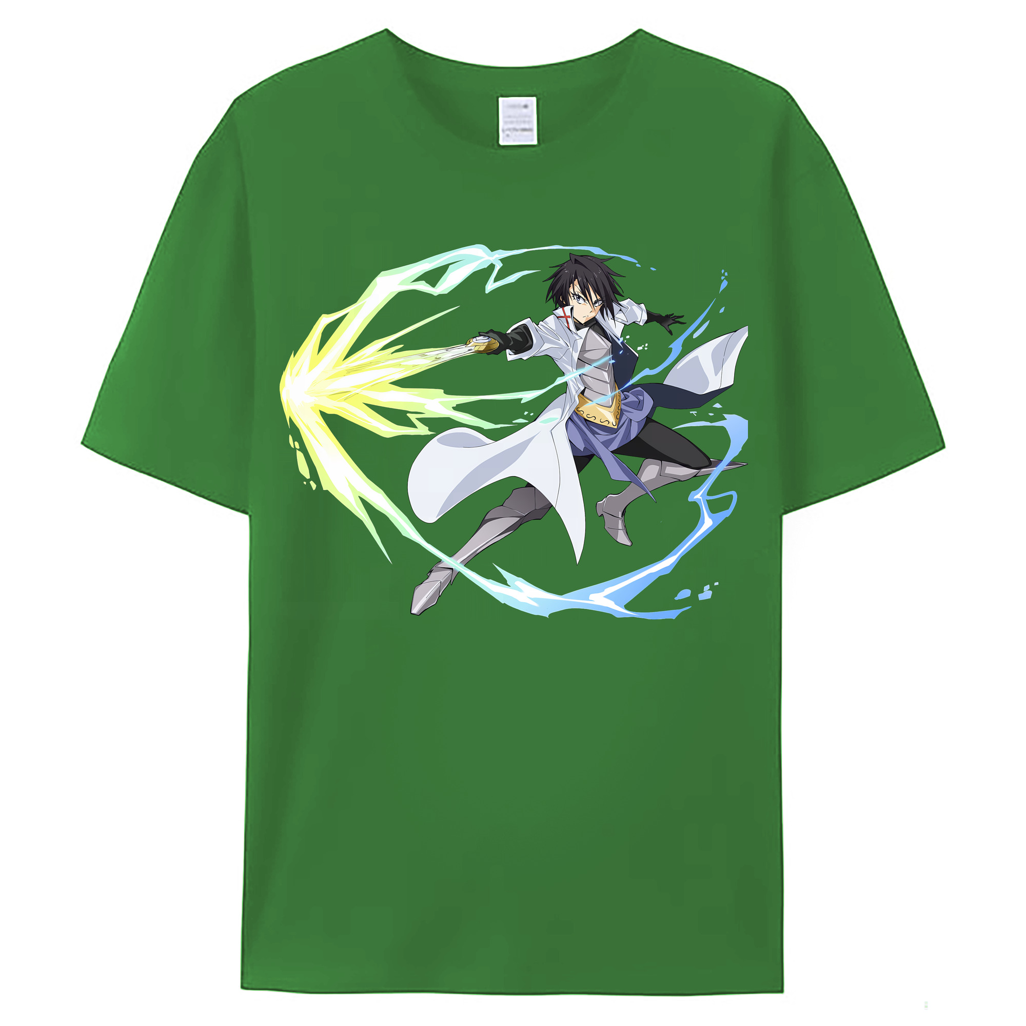 （画像用） 転スラ Regarding Reincarnated to Slime レディースカジュアルプリントTシャツ（綿100％）
